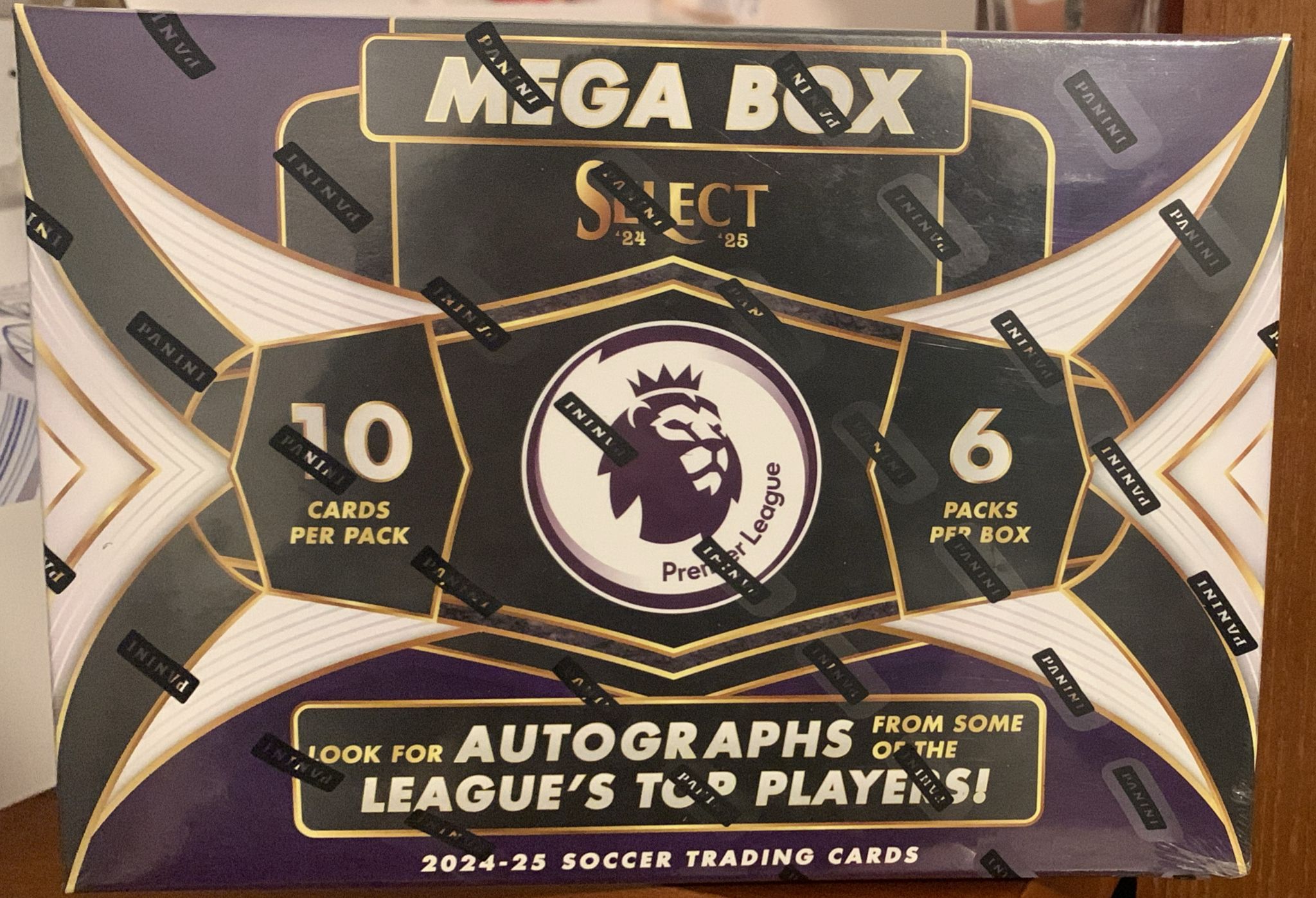 2024/25 Panini Select Premier League Soccer Hobby Mega Box