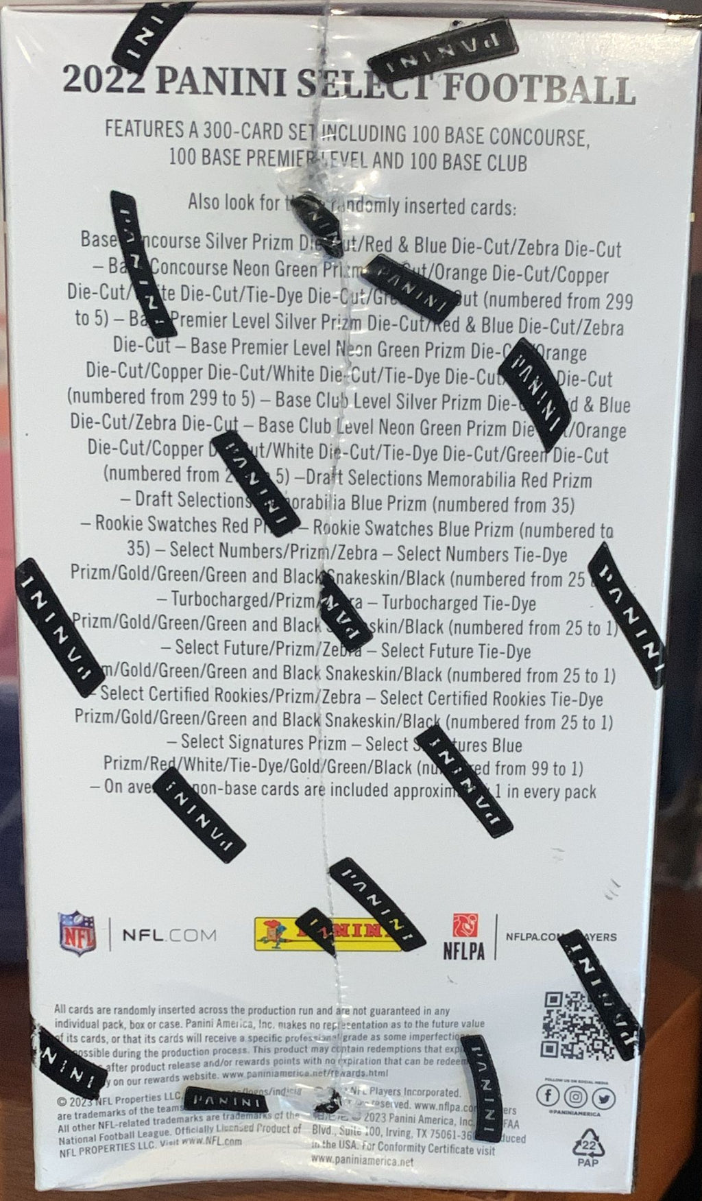 2022 Panini Select Football Blaster Box