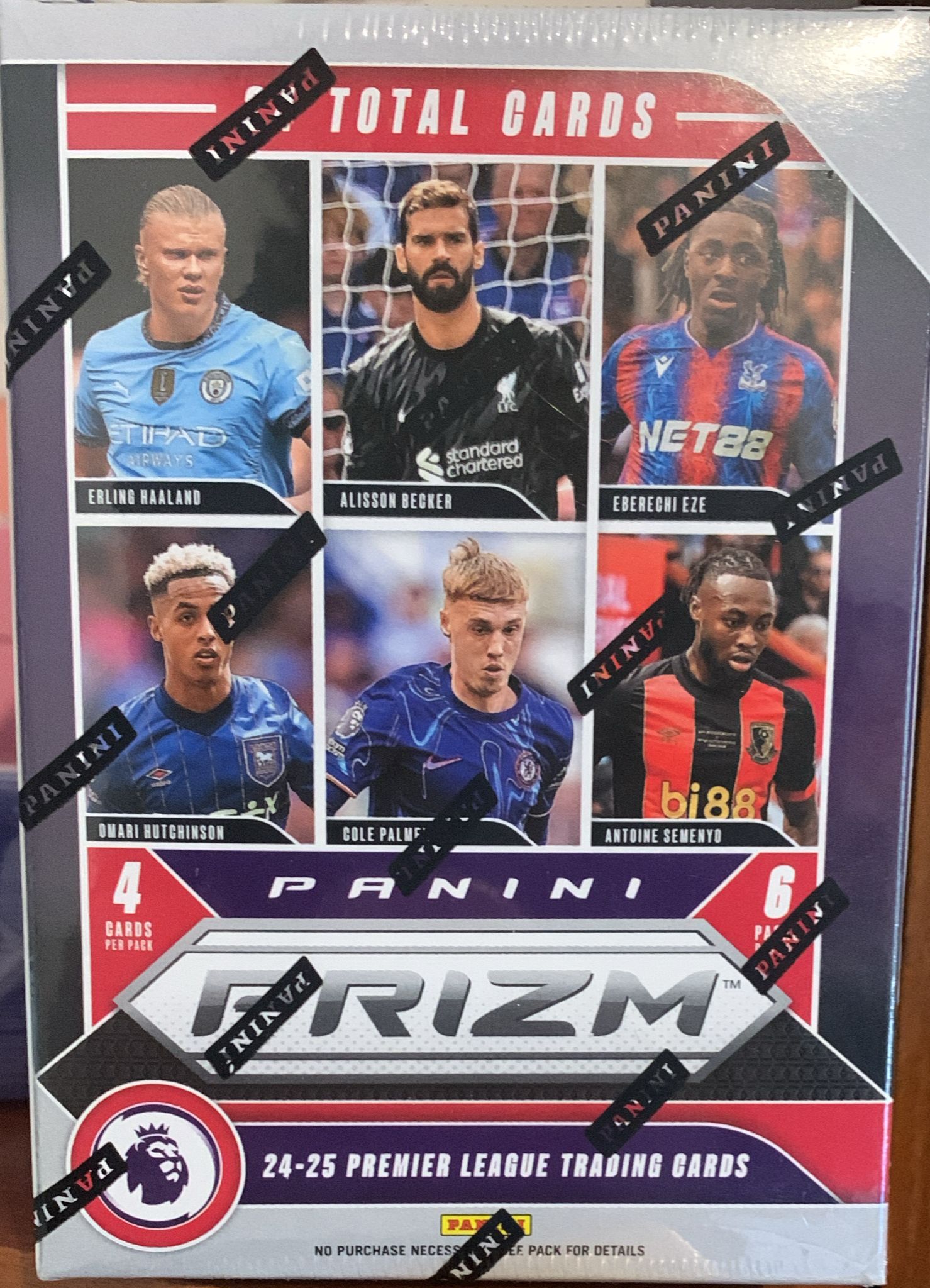 2024/25 Panini Prizm Premier League Soccer Hobby Blaster Box