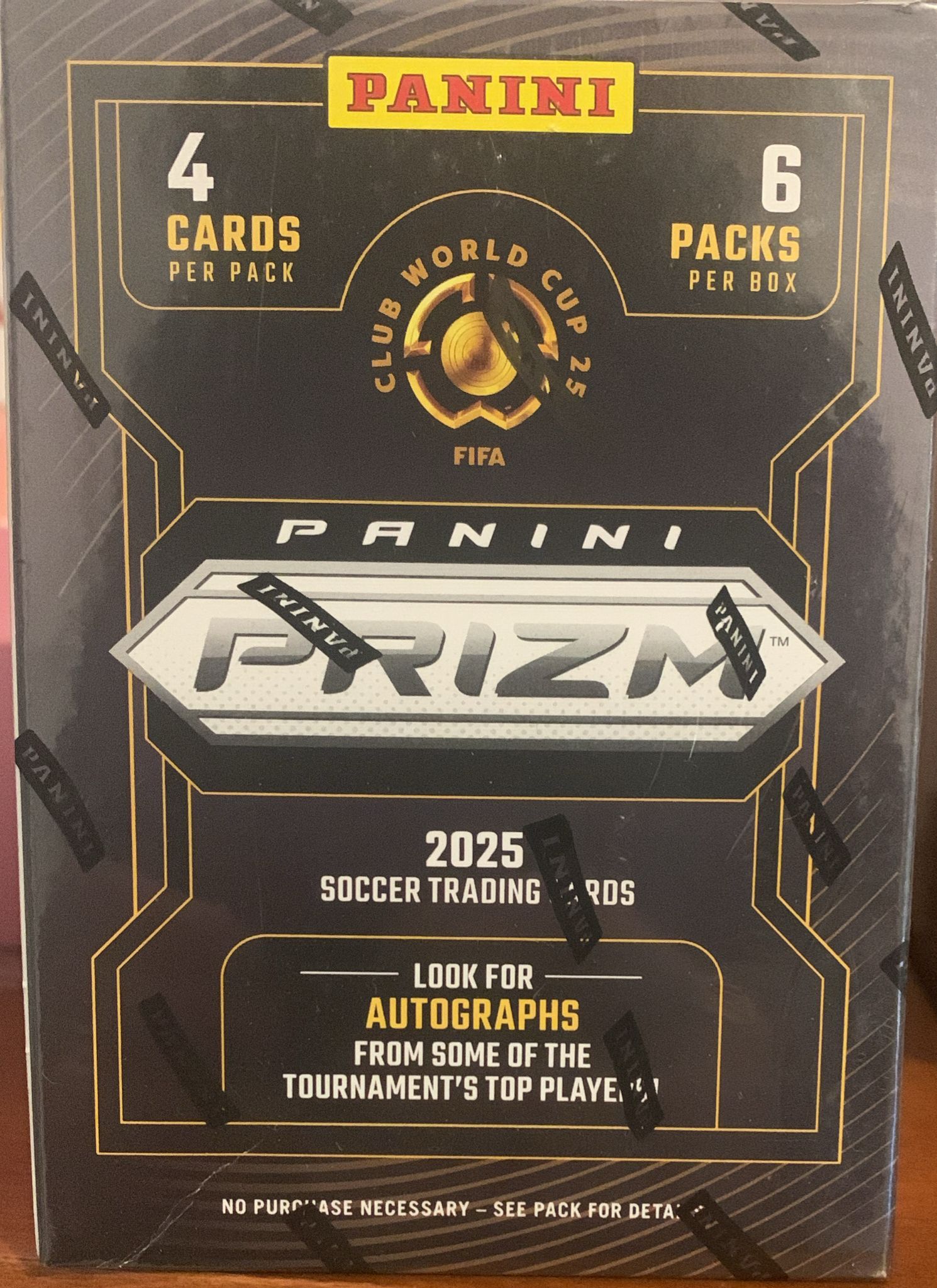 2025 Panini Prizm FIFA Club World Cup Soccer Blaster Box